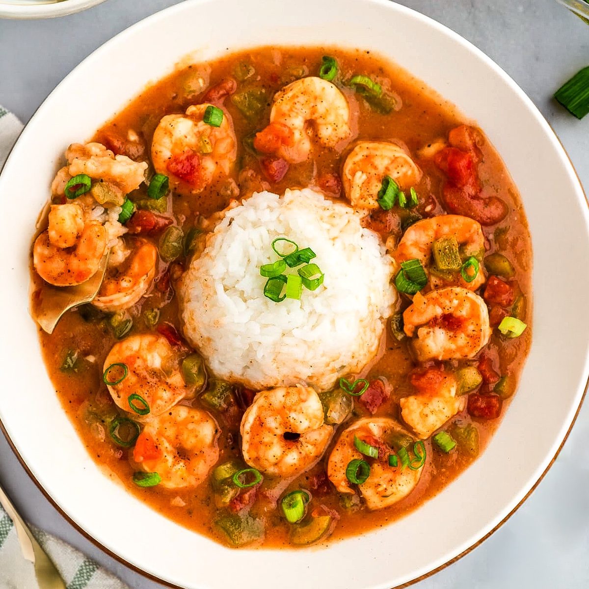 Shrimp Etouffee.